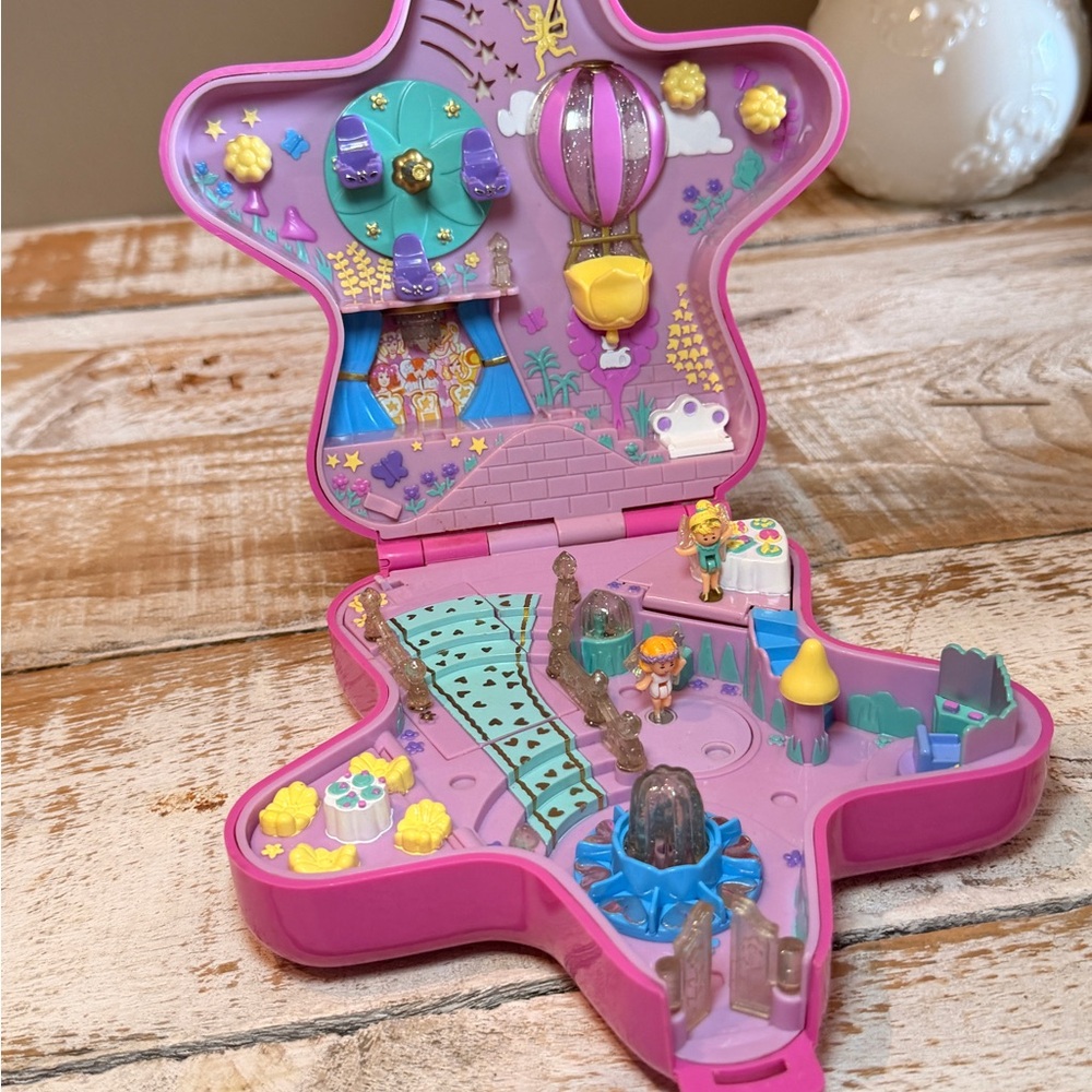Polly Pocket Pink Star Compact Case - Picture 4 of 6